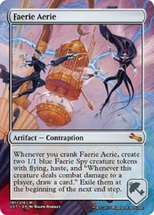 MTG MTG 1X Faerie Aerie NM Unstable cards Magic The Gathering