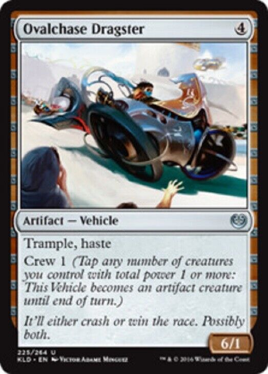 MTG Mtg x1 Ovalchase Dragster Kaladesh Magic the Gathering cards