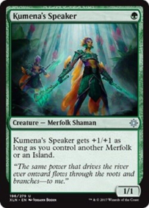 MTG Kumena's Speaker Ixalan Commander Card Magic the Gathering MTG Pauper