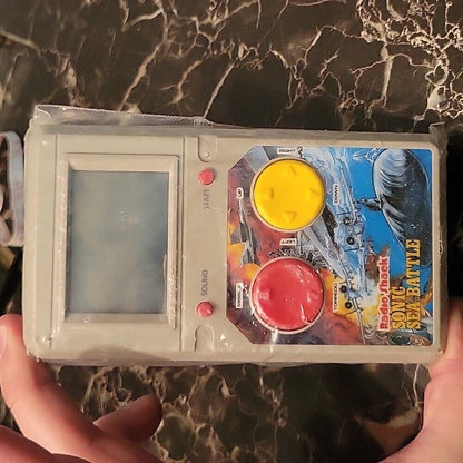 Sonic Sea Battle Radio Shack Handheld Video Game