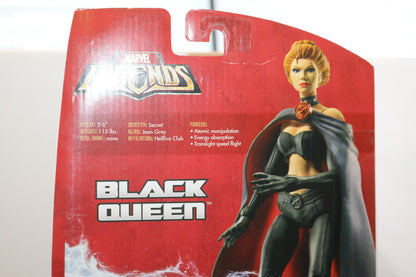 2007 Hasbro Marvel Legends Black Queen 6” Figure, Toys R Us Exclusive Sealed Toy