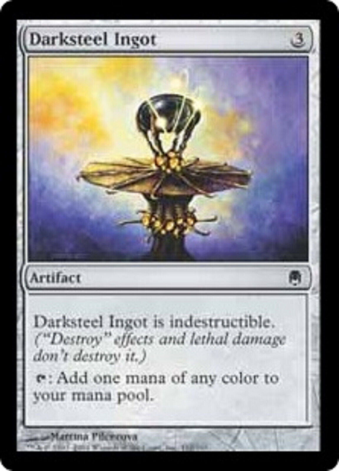 MTG 1x Darksteel Ingot Darksteel Card MTG Magic the Gathering