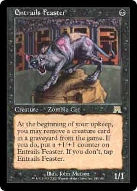 MTG 1x  Entrails Feaster Onslaught card MTG Magic the Gathering