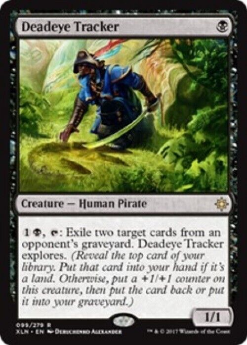 MTG Deadeye Tracker Ixalan MTG Magic the Gathering card NM