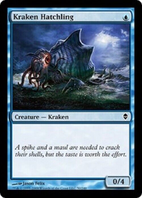 MTG MTG 4x Kraken Hatchling Zendikar Card Magic The Gathering Pauper