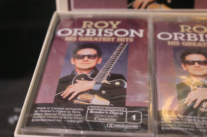 Roy Orbison: His Greatest Hits 3 Cassettes Tape Readers Digest Double Length New