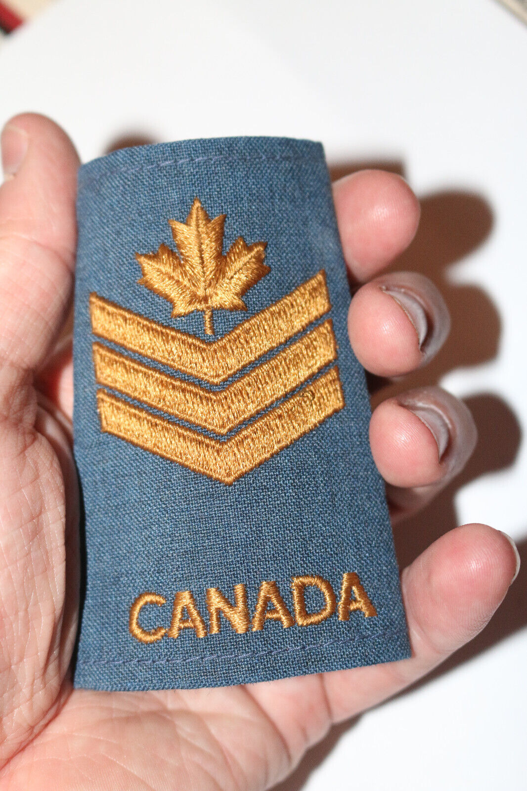 Authentic Canada Military Patch Army Airforce Sergeant Canadian Rare Insignia #2