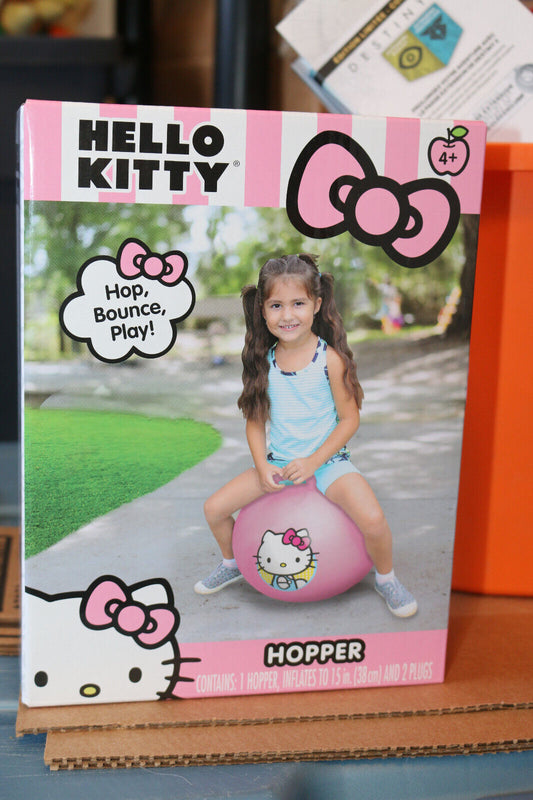 🔥 Hello Kitty Hopper Inflatable Toy🔥 Hop, Bounce Play 2022 Great For Kids!