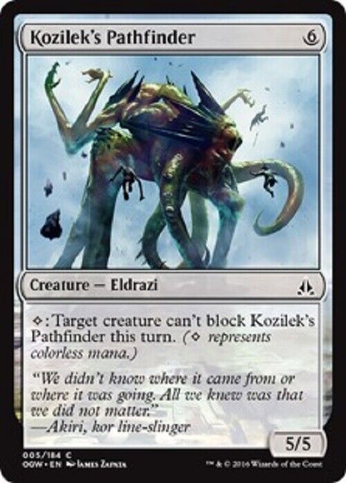 MTG 4x Kozilek's Pathfinder Oath of the Gatewatch MTG Magic the Gathering card NM