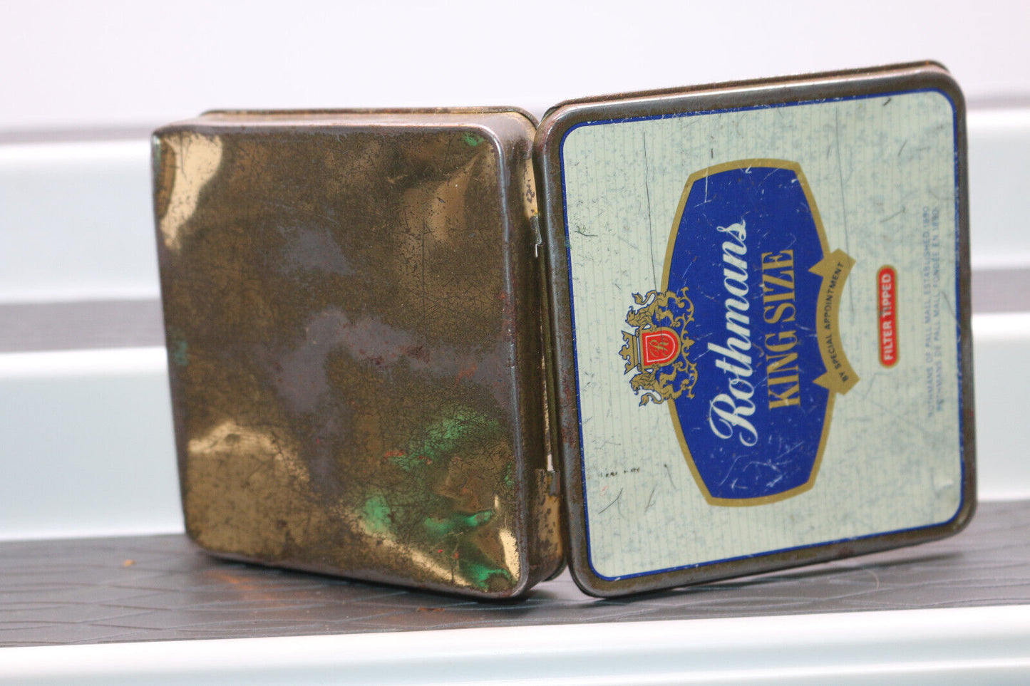 Rothmans King Size Rothmans Tobacco Tin Empty Box Vintage