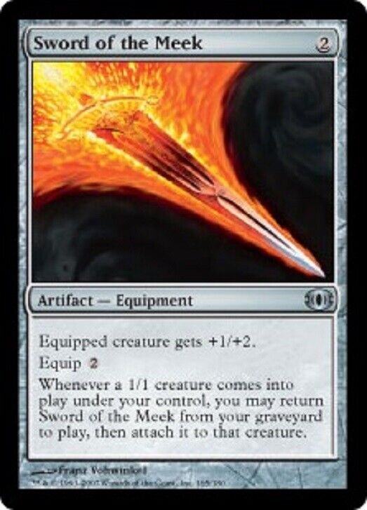 MTG Mtg x1  Sword of the Meek Future Sight  Magic the Gathering card