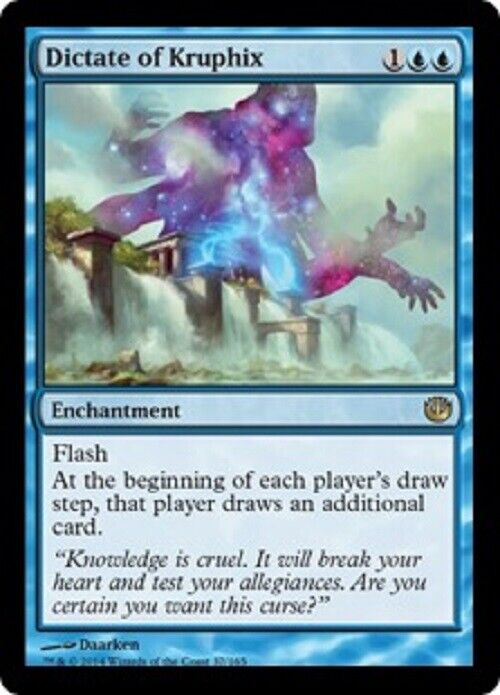 MTG 1x Dictate of Kruphix Journey into Nyx Card MTG Magic the Gathering