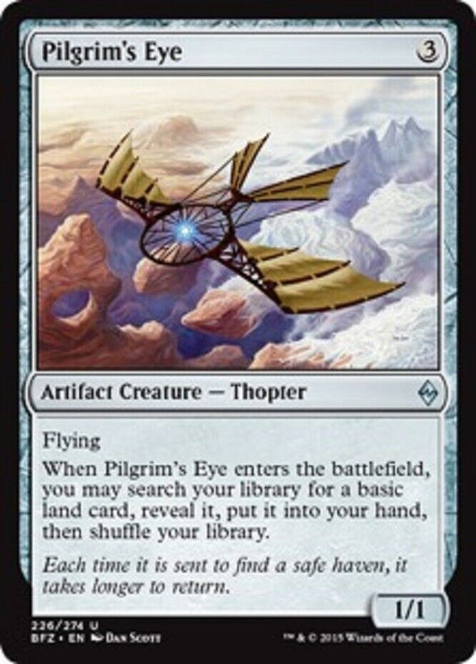 MTG 1x Pilgrim's Eye Battle for Zendikar MTG Magic the Gathering card Pauper