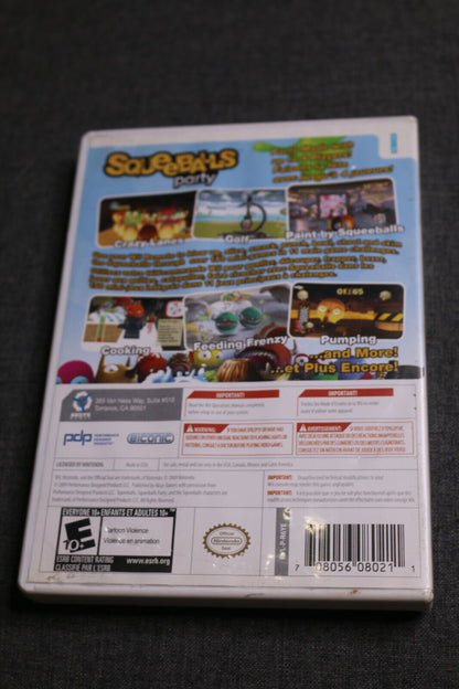 Squeeballs Party (Nintendo Wii, 2009) Complete Read