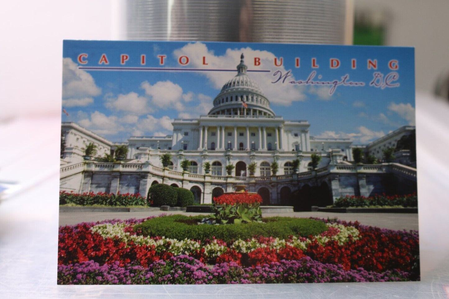 Post Card Capitol Building Washington D.C. Americana Series Capitol In Springtim