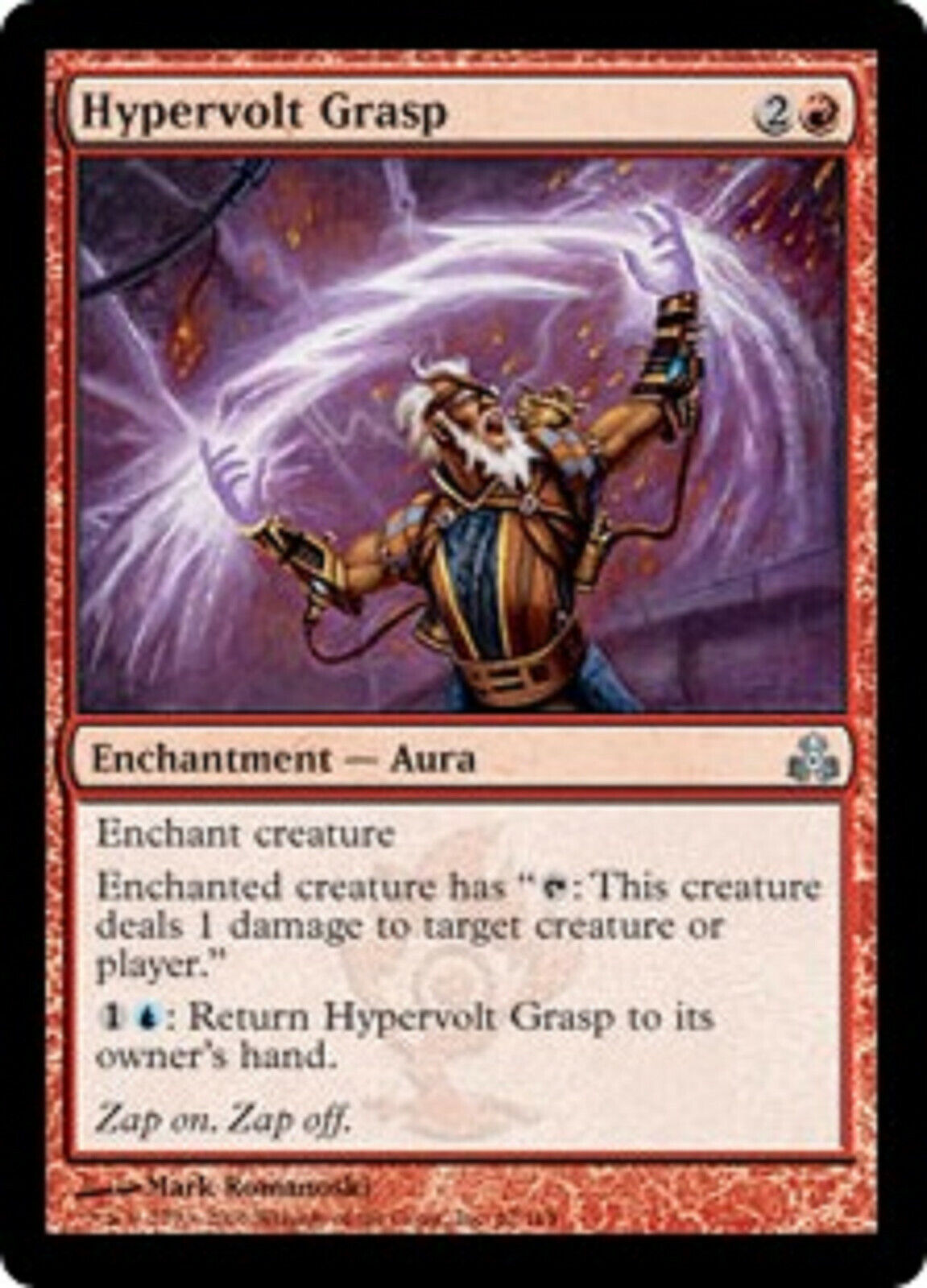 MTG 1x Hypervolt Grasp Guildpact Magic the Gathering card Uncommun MTG