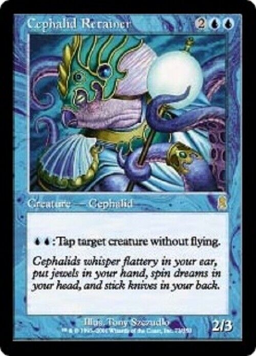 MTG MTG 2x Cephalid Retainer Odyssey  Card Magic The Gathering  NM