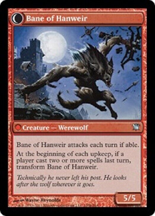 MTG MTG 1x Hanweir Watchkeep Innistrad Magic the Gathering card