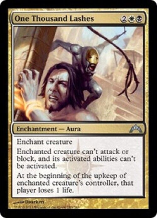 MTG MTG 1x One Thousand Lashes Gatecrash Magic The Gathering card