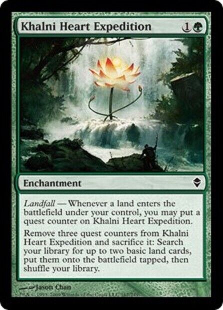 MTG MTG 1x  Khalni Heart Expedition Zendikar Magic The Gathering