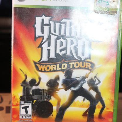 Guitar Hero World Tour Xbox 360 Video Game No Manual