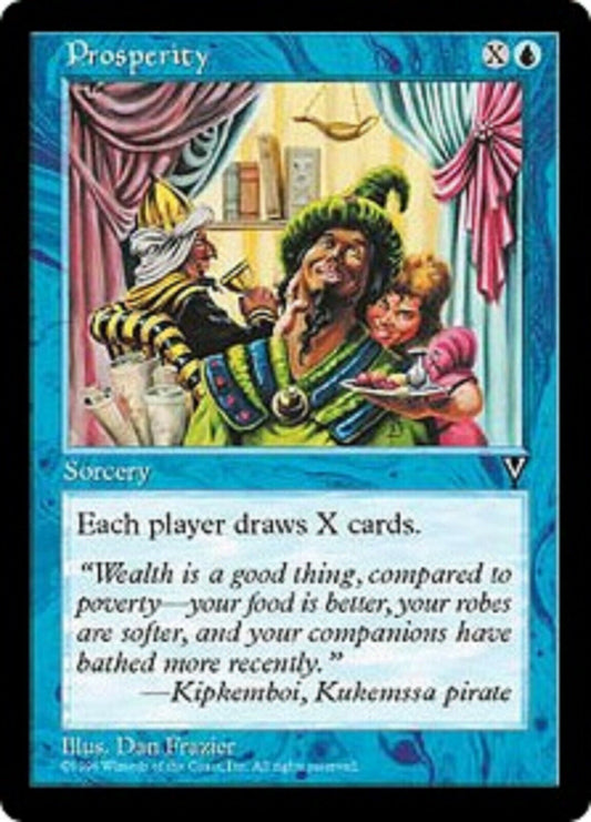 MTG MTG 1x Prosperity Visions Card Magic The Gathering