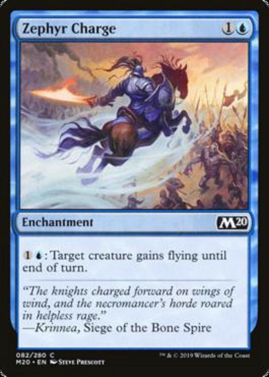 MTG MTG 4x Zephyr Charge Core Set 2020 card Magic The Gathering