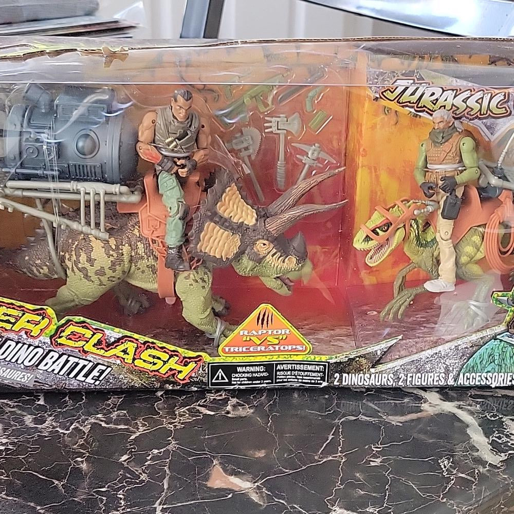 Lanard Toys Beast Taming Squad Jurassic Battle Set. New. Htf. (D)