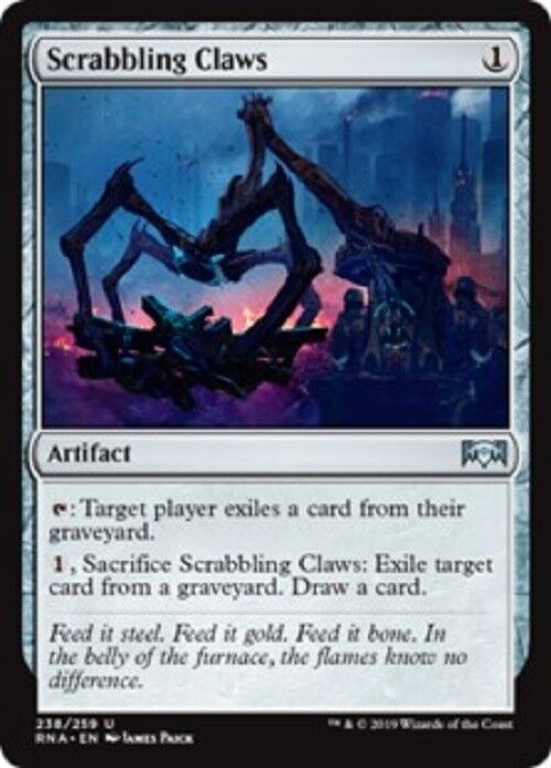 MTG 1x Scrabbling Claws Allegiance Unplayed NM Card MTG