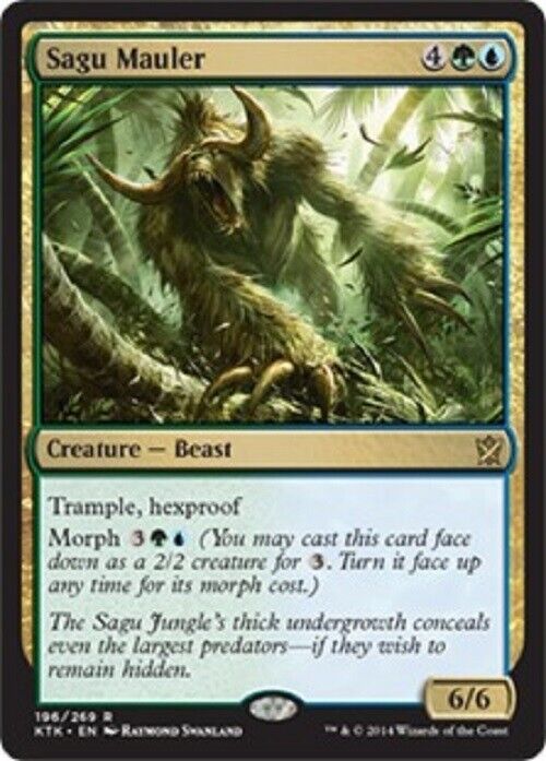 MTG MTG 1x Sagu Mauler Khans of Tarkir  Card Magic The Gathering