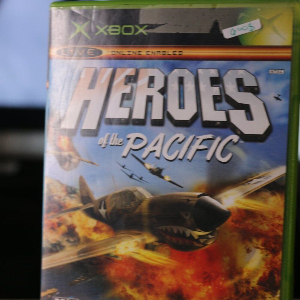 Heroes Of The Pacific - Microsoft Xbox Original - Complete In Box - Cib