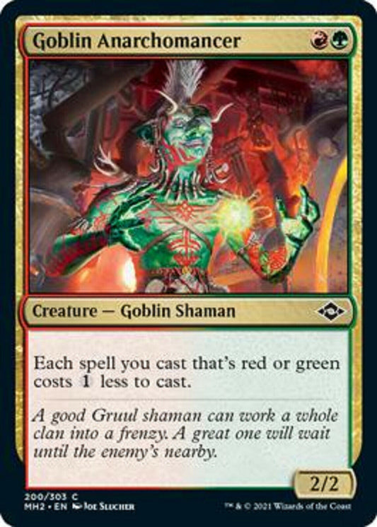 MTG MTG 4x Goblin Anarchomancer Modern Horizons 2 card Magic Gathering