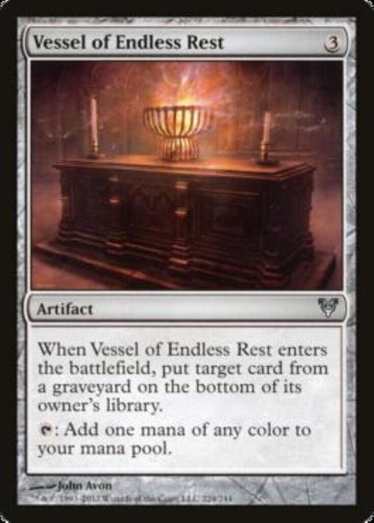 MTG MTG 1x Vessel of Endless Rest Avacyn Restored card Magic The Gathering