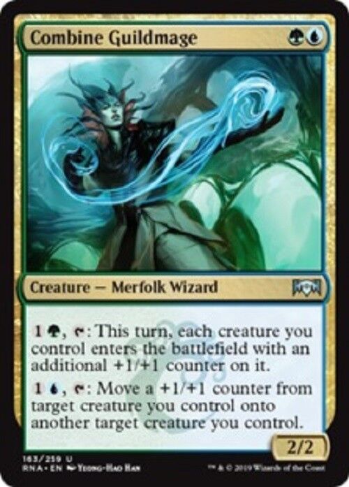 MTG 1x Combine Guildmage Ravnica Allegiance Unplayed NM Card