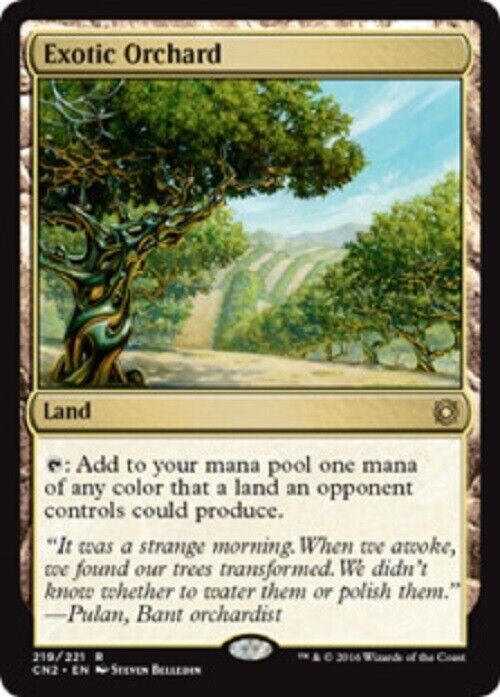 MTG MTG 1x Exotic Orchard Conspiracy: Take the Crown Card Magic The Gathering