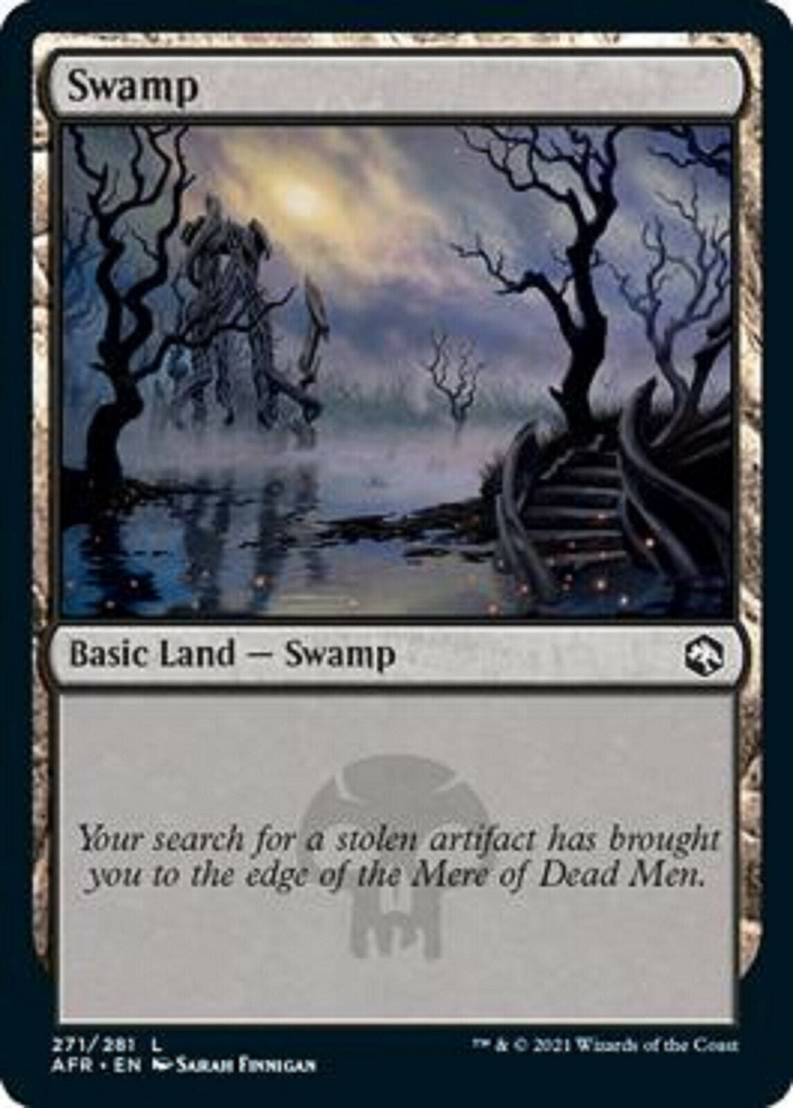 MTG MTG 4x Swamp 271 Adventures in the Forgotten Realms