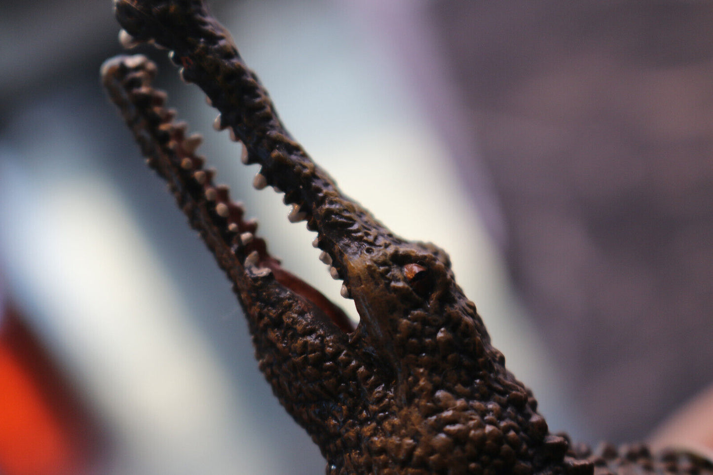 Vintage Sarcosuchus‭ “Flesh Crocodile“ Alligator Crocodile Figure 10” Crocodylia