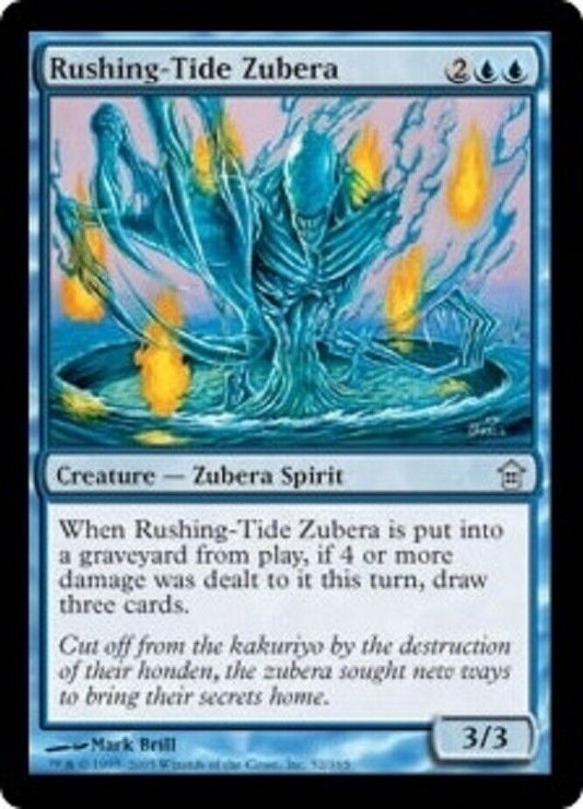 MTG MTG 1x Rushing-Tide Zubera Saviors of Kamigawa Card Magic The Gathering NM