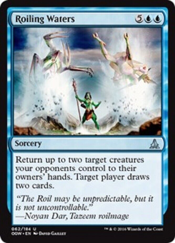 MTG MTG 1x Roiling Waters Oath of the Gatewatch Magic The Gathering card