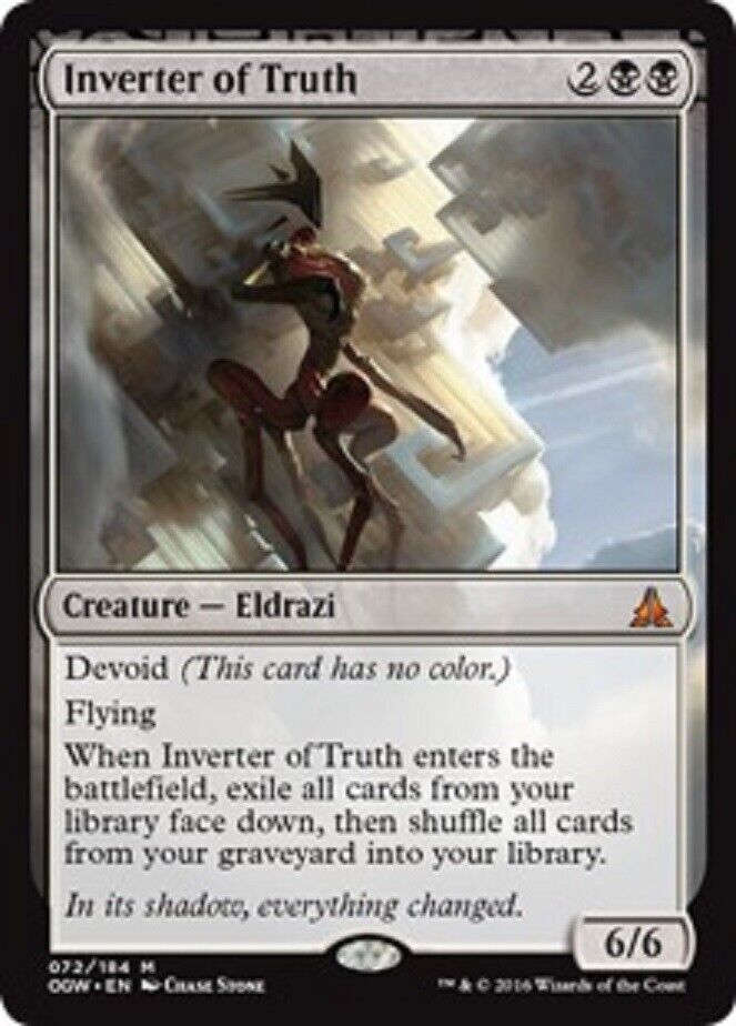 MTG MTG Inverter of Truth Oath of the Gatewatch Card Magic The Gathering