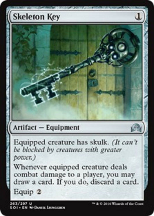 MTG 1x Skeleton Key Shadows over Innistrad card MTG Magic the Gathering