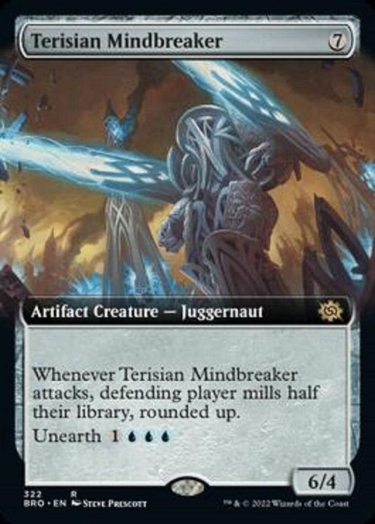 MTG MTG 1x Terisian Mindbreaker Extended Foil The Brothers' War Magic the Gathering