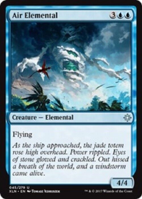 MTG MTG 1x  Air Elemental Foil Ixalan card Magic The Gathering NM