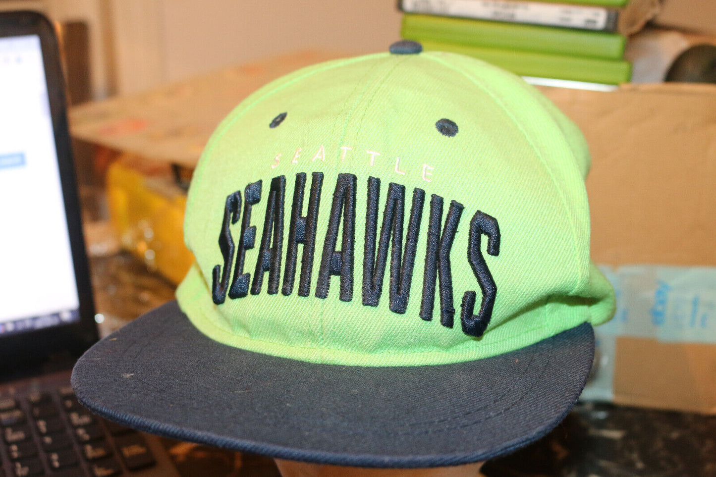 Seattle Seahawks Nfl New Era Cap Hat Green