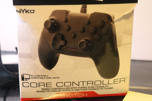 Nyko Core Controller (Wired) For Nintendo Switch-Open Box New