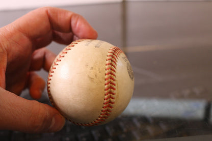 Official League 33C Genuine Cowhide Baseball Ball