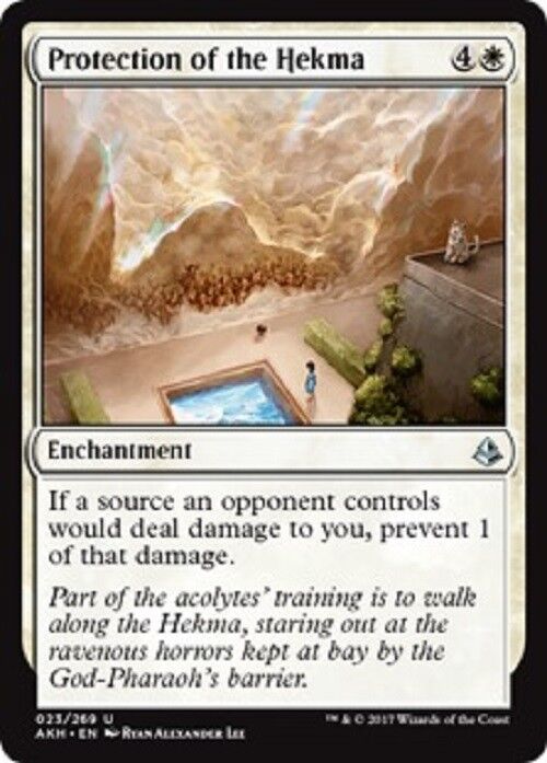 MTG 1x Protection of the Hekma Amonkhet  NM Magic the Gathering card