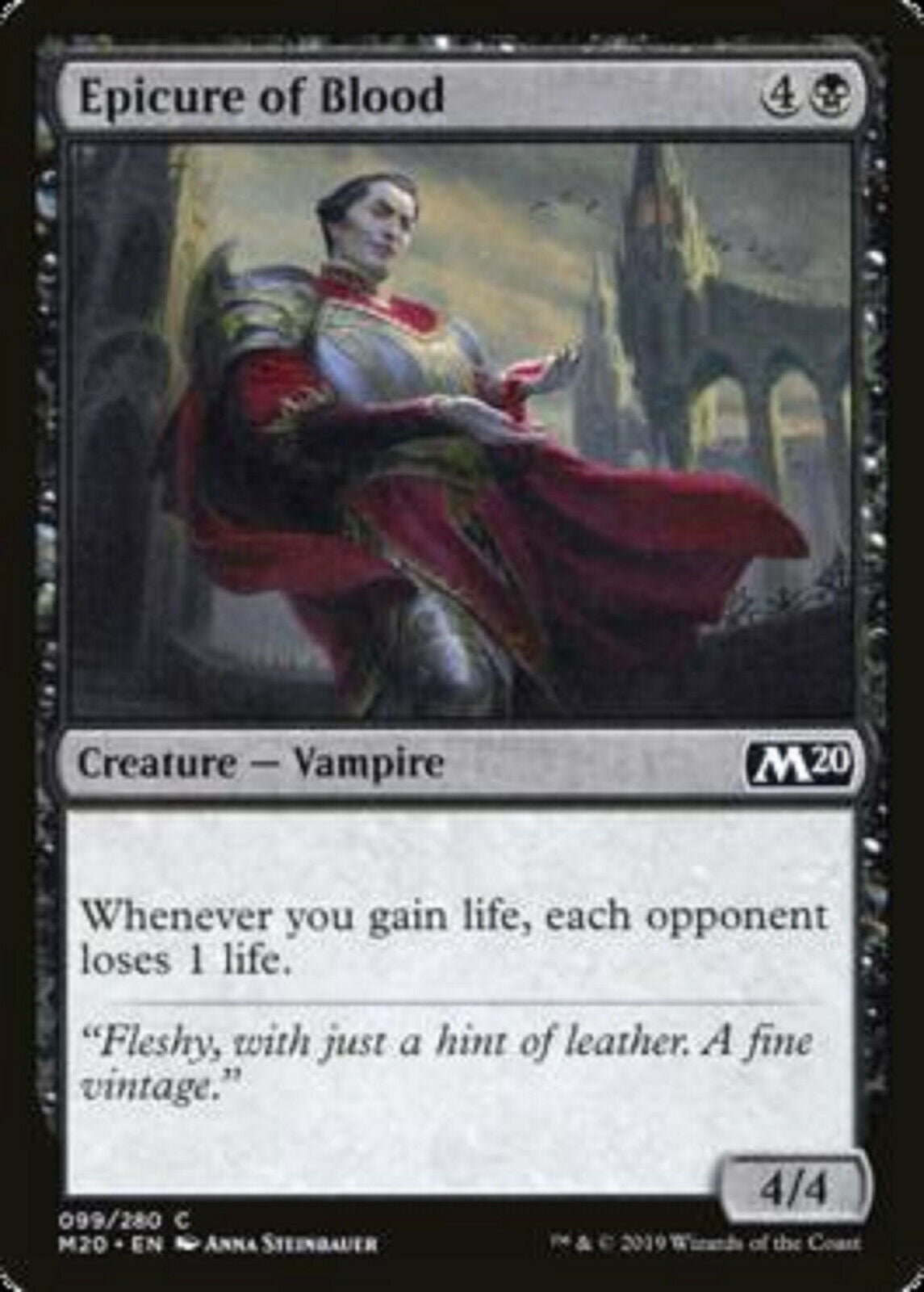 MTG MTG 1x Epicure of Blood Foil Core Set 2020 cards Magic The Gathering