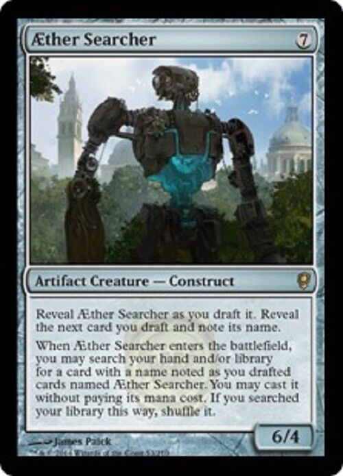 MTG MTG 1x  Aether Searcher  Conspiracy MAGIC The Gathering card