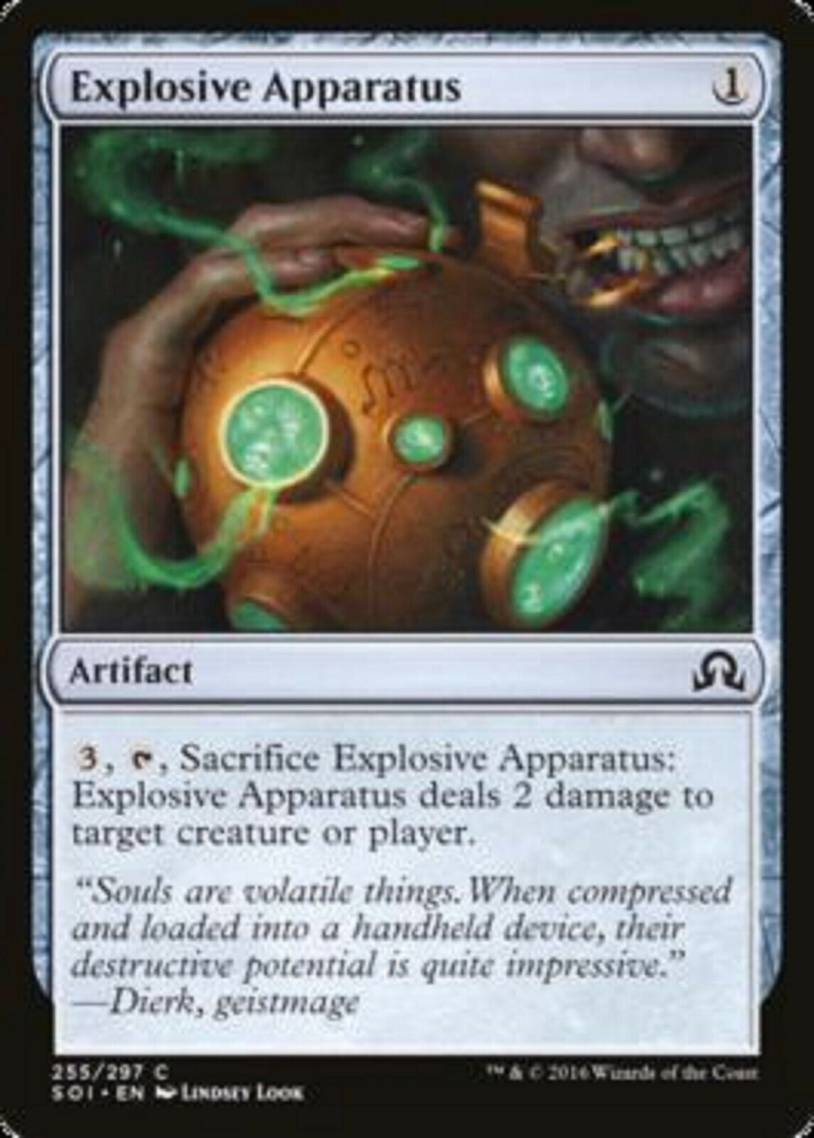 MTG MTG 4x  Explosive Apparatus Shadows over Innistrad NM cards artifact